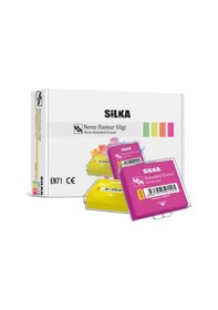 Resim Silka Hamur Silgi Neon Renk Art-26r 12 Adet 