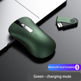 Resim Jingyi Kablosuz Bluetooth Fare Şarj Edilebilir Sessiz Bilgisayar Ofis Oyunu Sevimli MacBook Asus Lenovo Dizüstü Bluetooth Fare (Yurt Dışından) 
