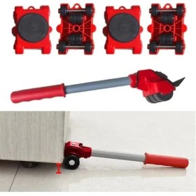 Resim Ozcmax Tekerlekli Basit Pratik Ağır Beyaz Eşya mobilya Taşıma Kaydırma Aleti Aparatı Seti 