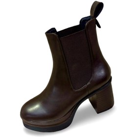 Resim PUNTO 322141 Platformlu Lastikli Çekme Bot 'TOPUK 8.5 PLATFORM 3.5 CM' 