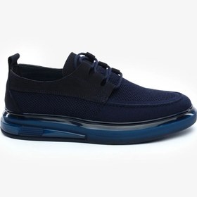 Resim Greyder Lacivert Hakiki Deri Oxford Ayakkabı 5Y1UA62597 