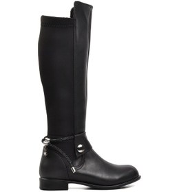 Resim Siyah Kadın Çizme 409098 Z Siyah 