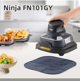 Resim Globalbloom Açık Yeşil Silikon Mat: Ninja Crispi Fn101gy Uyumlu, Isıya Dayanıklı, Kaymaz Mutfak Koruyucu 