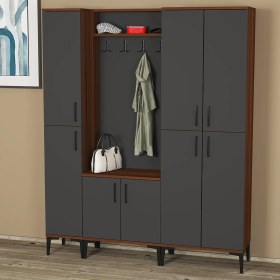 Resim Kalender Dekor Rose-1-3-4 Portmanto Vestiyer Ayakkabılık RS07 