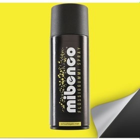 Resim Plasti Dip - Mibenco 400Ml Sprey - Mat Pastel Sülfür Sarısı 