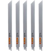 Resim G-Man (Isveç) Hss Bi-Metal 250MM Tilki Kuyruğu Testeresi 5'li Paket 