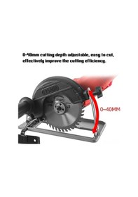 Resim Pazly 100-125mm Avuç Taşlama Kesme Braketi, 0-45 Açı, 0-40mm Derinlik Ayarlanabilir, Metal, Farklı Malzemeler İçin 