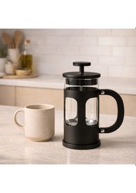 Resim Linea French Press - Şeffaf / Siyah - 350 Ml Çok Renkli 