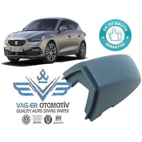 Resim Leon 2017-2020 Ön Sol Dış Kapı Kolu Kapağı Bademi 5G1837879D 