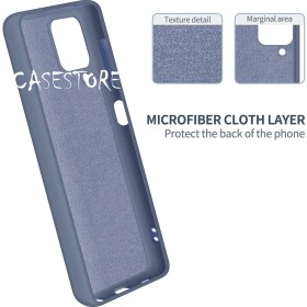 Resim M.TK Moveteck A12 Uyumlu Kılıf Kamera Lens Korumalı Içi Kadife Silikon Iz Yapmaz Ipeksi His Liquid Renkli Yumuşak Silikon Lansman 