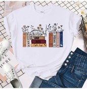 Resim Snapbuy Vintage Taylor'ın Versiyonu T-shirt Müzik Albümü Gece Yarısı Folklor Evermore Anti Kahraman Hayranları İçin Üst Hediyeblackkadın Black 