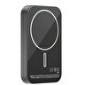 Resim Momax Black Wireless 5000 mAh MagSafe Uyumlu Kablosuz Powerbank 