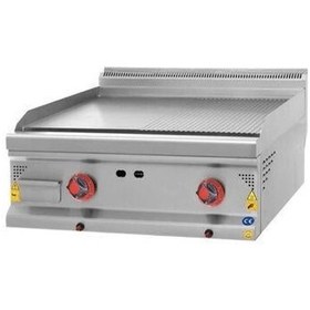 Resim CSA Karacasan 600 Seri Set Üstü Doğalgazlı Yarı Kanallı Izgara 