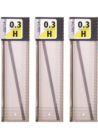 Resim 0.3 Kalem Ucu H 60 mm 3 Paket 0,3 Min Kalem Uç Teknik Kalem Yedeği Mono Tombow H 60 mm 3 Paket 
