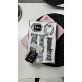 Resim Yeni Nesil 3 Kordonlu G9 Mini Kadın Akıllı Saat Spor ve Sağlık Sensörlü Watch 9 Series Saat 