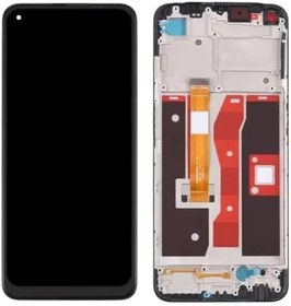 Resim Oppo A55 4g Uyumlu Lcd Ekran Dokunmatik Full Çıtalı CPH2325 