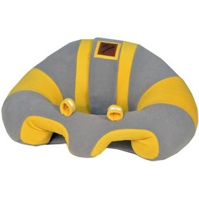 Resim Bebe Yatmaz Bebek Oturma Destek Minderi Bebek Koltuğu Gri Sarı 