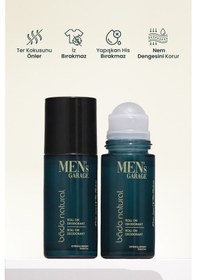 Resim Bade Natural Men's Garage Roll On Deodorant 50 Ml 