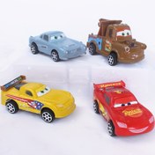 Resim Disney'nin resmi 4 parçalı Lightning Mcqueen Yarış Seti - Ev, Ofis ve Dekorasyon için Model - Tatiller, Paskalya ve Daha Fazlası için Mükemmel. 