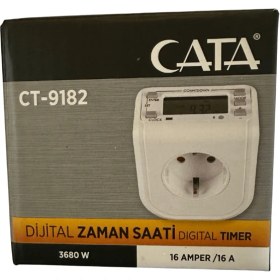 Resim Cata CT-9182 3680W 16 Amper Dijital Zaman Saati (4 Adet) 