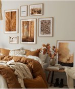 Resim Artavessa 6 Parça Ahşap Çerçeve Görünümlü Mdf Tablo Seti - CRCVSZARTEVESSASTKO56 