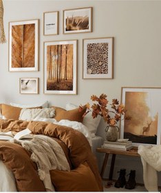 Resim Artavessa 6 Parça Ahşap Çerçeve Görünümlü Mdf Tablo Seti - CRCVSZARTEVESSASTKO56 