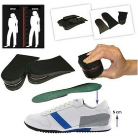 Resim 5Cm Hava Yastıklı Boy Uzatıcı Tabanlık Uzatan Ayakkabı 