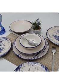 Resim Royal 48 Parça 12 Kişilik Yemek Takımı-desenli 