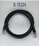 Resim CAT6 2MT LSHZ SİYAH PACH KORT 