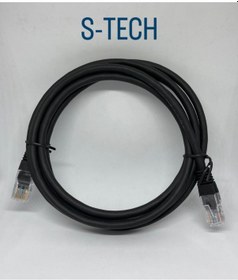 Resim CAT6 3MT LSHZ SİYAH PACH CORD KABLO 