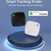 Resim Akıllı Takip Cihazı Mini GPS Kişisel Küresel Konumlandırma Takipçisi Gerçek Zamanlı Takip Akıllı Cihaz Kaybolmaya Karşı Konum Bulma Mobil Cüzdan Köpek Kedi Evcil Hayvan Anahtarı sadece IOS için 