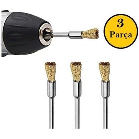 Resim Venoa Vk8030 Mikro Prinç Pimli Kalem Fırça Seti 3 Parça 