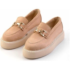 Resim Camel Kadın Loafer Ayakkabı K01192180002 Camel 