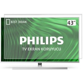 Resim Best Ekran Philips Uyumlu 43PUS6504 TV Ekran Koruyucu - 43" 108 TV Ekran Koruyucu 