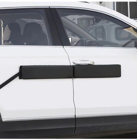 Resim Topnotch Siyah Uzun Versiyon Manyetik Kapı Koruyucu - Çizilme Ve Çökme Önleyici, Suv Sedan 