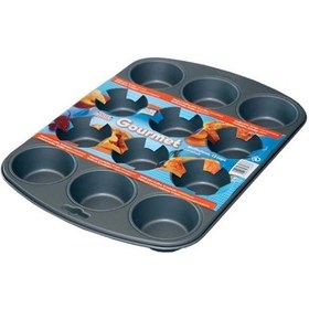 Resim Kaıser Gourmet Muffin Kalıbı 12li 38x27 Yeni Gri 