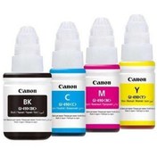 Resim Canon Gı490 Siyah Ve Renkli Katuş Dolum Mürekkebi 4lü Takım Cngı490-g3411/g2410 