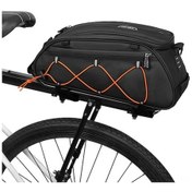 Resim Bisiklet Bagaj Çantası Turuncu - 36.5cm Poliester Malzeme 420g Taşıma Çantası Turuncu Turuncu 