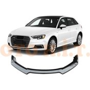 Resim Audi A3 Hatchback Ön Tampon Eki Bodykit Karlık Lip 