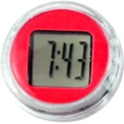 Resim Xifu Shop C Kırmızı Stil Motosiklet Bisiklet Yapışkan Dijital Saat Su Geçirmez Mini Ekran Ofis Dekorasyonu Otomobil Iç Aksesuarları (Yurt Dışından) 
