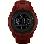 Resim Gaojunshop01 Parlak Sarı Siyah Kırmızı Dijital Spor Saati 24h Kronometre Alarm Işıklı Diğer 