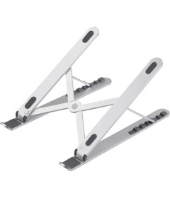 Resim Nacario N29-2 Büyük 14” - 17.3” Katlanır Alüminyum Laptop Standı 