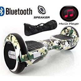 Resim Citymate Elektrikli Kaykay Scooter Hoverboard Akıllı Dengeli - Hover Kart - Çanta Full Paket Desen14 