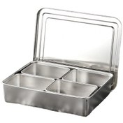 Resim 4 Izgara Paslanmaz Çelik Baharat Kutusu 