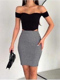 Resim 02Lady Fashion kadın kalem etek 
