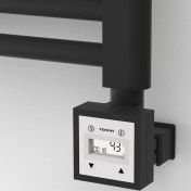 Resim Radiva Haiti Elektrikli Havlupan 200 Watt 300 x 700 cm Düz Mat Siyah (Kt x 3 Termostatlı) 