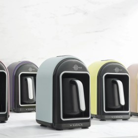 Resim Karaca Hatır Mod Sütlü Türk Kahve Makinesi Grape Pink 