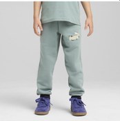 Resim Puma Sandy Adventures Yeşil Eşofman Altı Çocuk 68515930 Siyah 