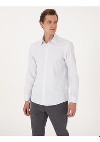 Resim Pierre Cardin Erkek Gri Gömlek Desenli 50307263-vr024 Gri 