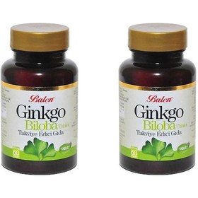 Resim Balen Ginko Biloba 600 MG 60 Tablet x 2 Adet 